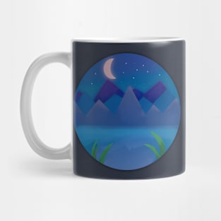 Night time Mountains Mug